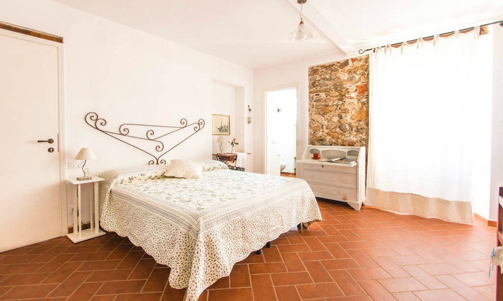 Le camere dell'agriturismo in versilia Il Carratore